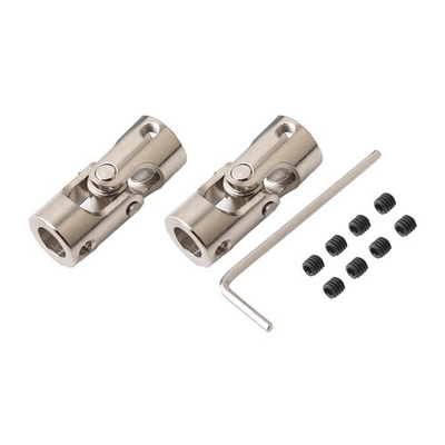 #ad 2 PCS Universal Motor Joint Shaft Coupling With Screws 8mm To 8mm Connect $25.47