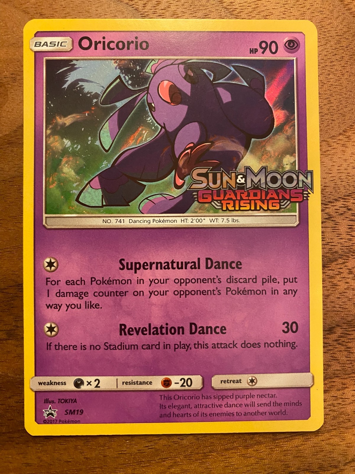 Oricorio - (Prerelease) SM19 Sm Holo NM