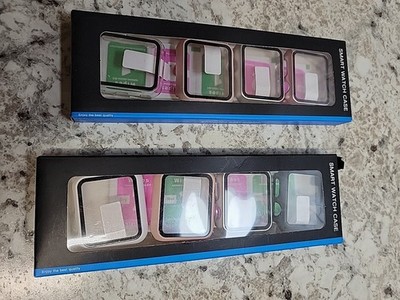 4 Pack Smart Watch Case X2 Protective Cover Clear
