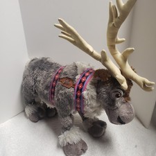 Disney Store Frozen Large 15  Sven Reindeer Plush Stuffed Animal