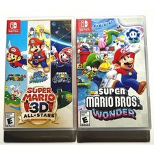 Nintendo switch Super Mario Video game bundle  Brand New No rips no tears 