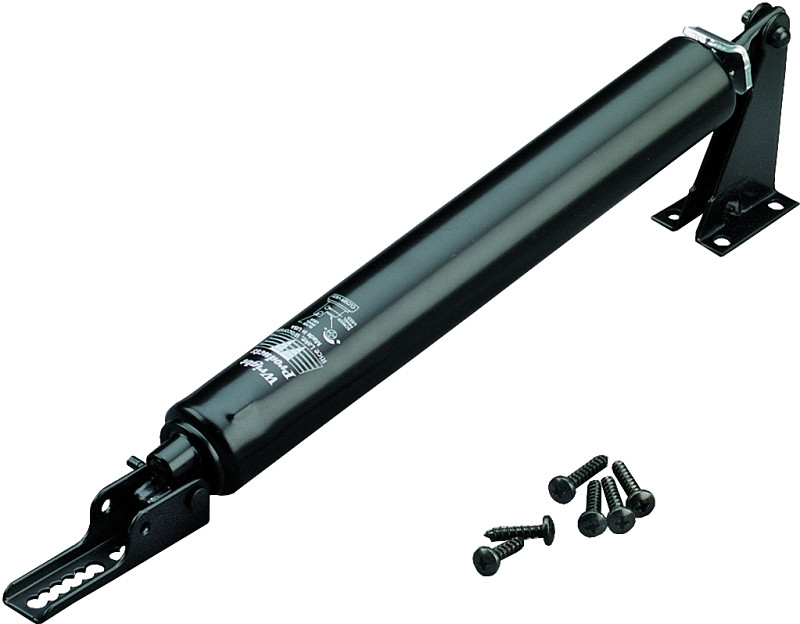 Wright Products - Light Duty Pneumatic Screen and Storm Door Closer, Black
