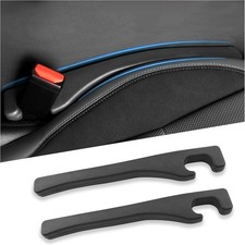 New Car Seat Gap Filler 2 Pack, Flexible Seat Gap Filler Strip to Avoid Black