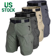 Men's Tactical Shorts Cargo Shorts Outdoor Waterproof Hiking Fishing Track Short