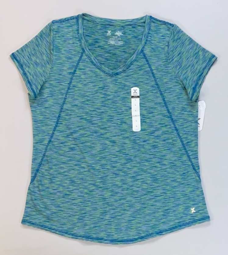 Quick Dri NEW Women's Xersion Anti Odor UPF 50 Quick Dri Performance V-Neck ...