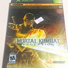 cib Midway Mortal Kombat: Deception Kollector's Ed (Xbox) Bonus Disc M NTSC