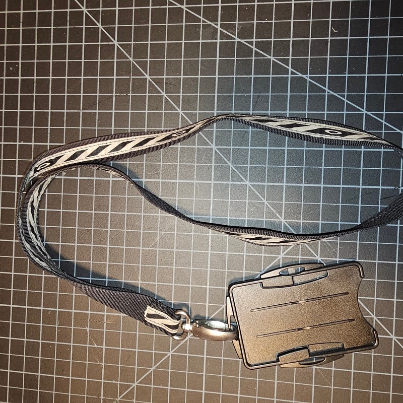 Vintage Oakley Lanyard with ID holder