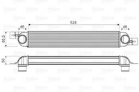 Valeo LadeluftküHler 818661 FüR Opel