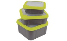 Matrix Bait Box Perforated Lid Fishing Tackle Storage Container Rubber Seal