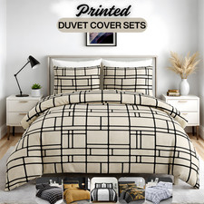 Set Copripiumino King Size Reversibile Lusso Trapuntino Set Biancheria da Letto Matrimoniale