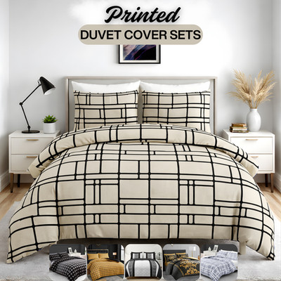 Bettbezug Set King Size Wende Luxus Steppdecke Bezug Set Bettwäsche Set Double