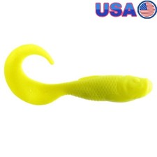 4" Saltwater Swimming Mullet Soft Realistic Fishing Bait Enhanced Scent NEW