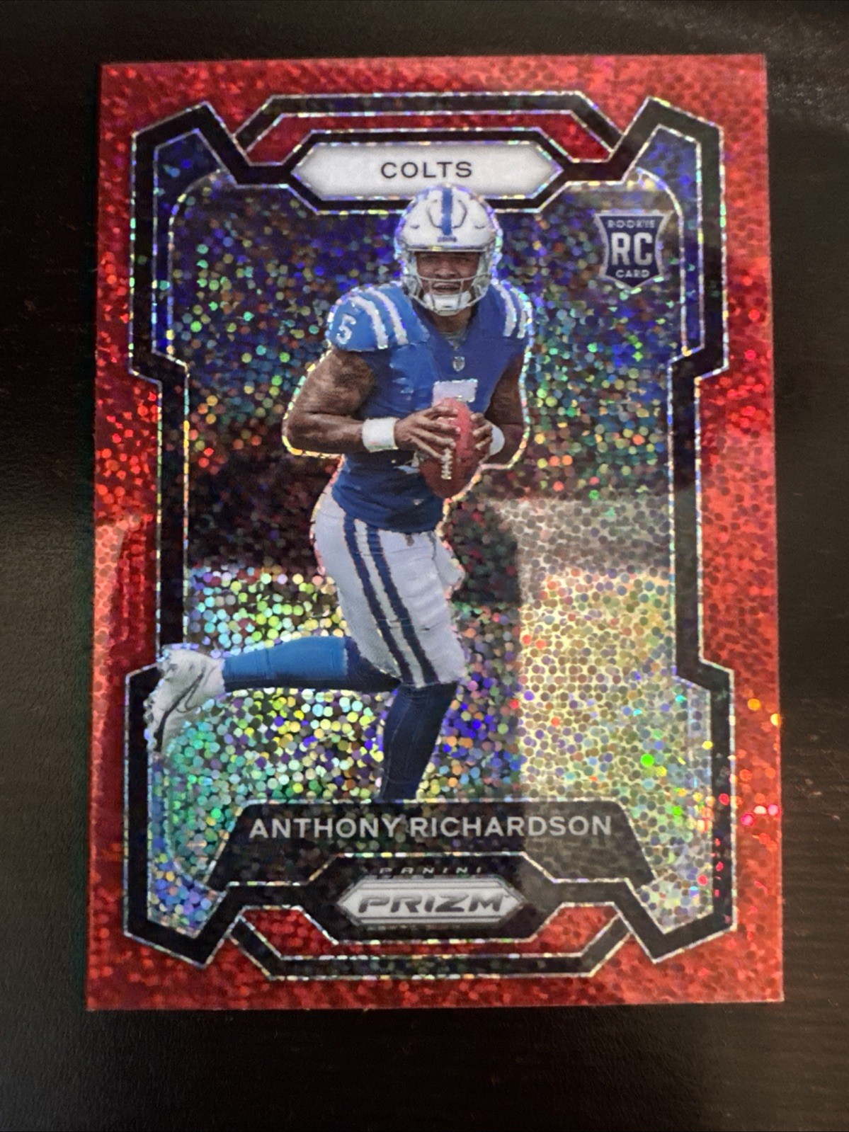 2023 Panini Prizm Anthony Richardson Red Sparkle SP Rookie #343 Colts SP