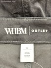 White House Black Market Womens Black Utility Skinny Flared Cargo Pants Size 14 — photo 3