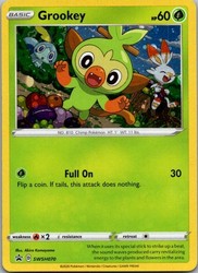 Grookey SWSH070 Sword & Shield Black Star Promo