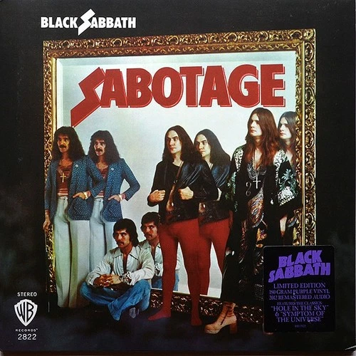 Black Sabbath SABOTAGE PURPLE VINYL 180 GRAM RHINO RR1 2822 OZZY OSBOURNE SEALED