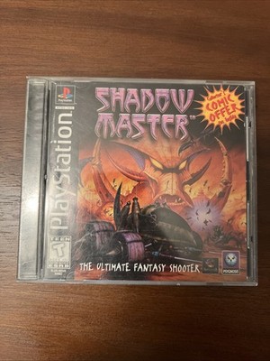 Shadow Master Sony PlayStation 1, 1997 With Case And Manual