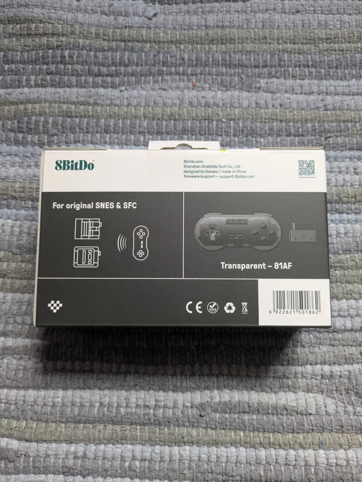 8BitDo SN30 2.4g Wireless Gamepad Controller + Receiver Nintendo SNES Famicom - Image 3 of 4