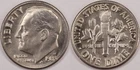 United States 1983 D 10 Cents Roosevelt Dime KM#195a Clad Torch Olive Oak Branch