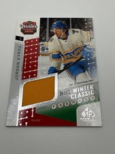 2025-26 UD SP Game Used Jordan Kyrou NHL Winter Classic Fabrics YELLOW #WCF-8