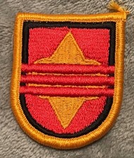 US Army XVIII AB Corps, 18th FA Bde, 321st FA Regt, 3rd Bn Beret Flash Patch
