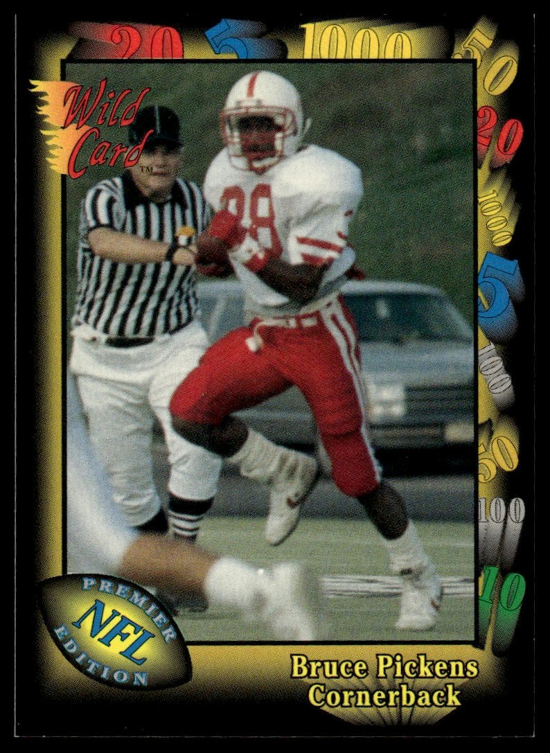 1991 Wild Card #39 Bruce Pickens