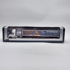 SpecCast 1:64 Scale International Semi Tractor & Ryerson Single Door Box Trailer