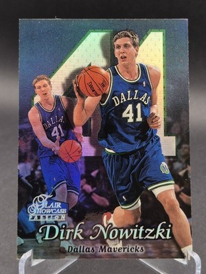 Dirk Nowitzki 1998-99 Fleer Flair Showcase Row 2 RC