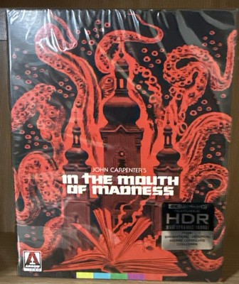 In The Mouth of Madness 4K Ultra HD Arrow Video Limited Edition Brand New Sealed