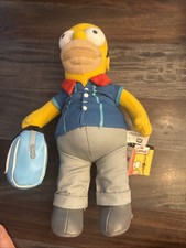 2006 Applause The Simpsons 13 1/2" Bowling Homer Stuffed Plush With Tags