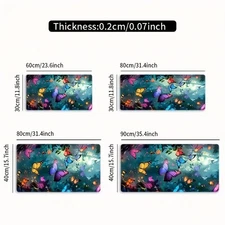 40*90cm Extra Large Gaming & Office Desk Mat - Non-Slip Rubber Base, Large Mouse