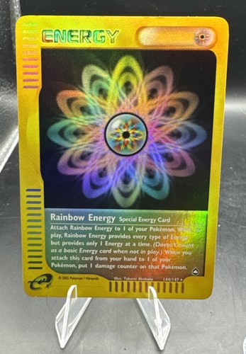 Rainbow Energy 144/147 Aquapolis Reverse Holo
