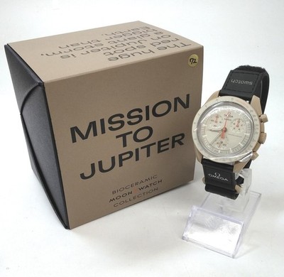 Omega x Swatch MoonSwatch Mission to Jupiter Omega Swatch Bioceramic Quartz Watc