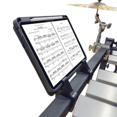 BeatClips Keyboard Aux Bar Music Holders for Tablets, Binders, Phones (pair)