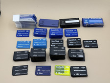 Genuine Sony SanDisk Memory Stick Pro Duo Magic Gate Memory Card 1 2 4 8GB MB