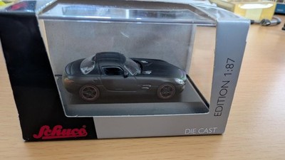 Schuco 1:87:  ''MB SLS AMG Coupé'' in OVP (Podestschachtel) / Die Cast-Modellauto