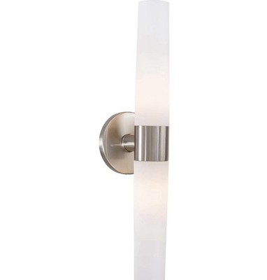 George Kovacs P5042-084 Saber II 20  Vanity Bath Light, 2 Light, Brushed Nickel