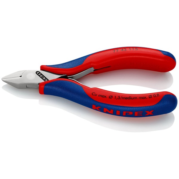 Knipex - Seitenschneider Elektronik-Seitenschneider 77 42 115 Spiegelpoliert,115-image