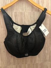 NEW!! Prima Donna 6000510 The Game Black Underwire Sports Bra UK 34B/ US 34A