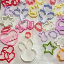 Cookie Cutter Set 45 Shapes Plastic Multicolo...