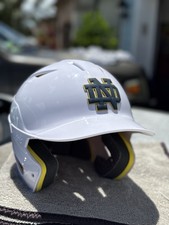 NOTRE DAME FIGHTING IRISH CUSTOM UNDER ARMOUR BASEBALL BATTING HELMET NEW