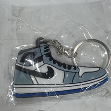 Nike Air Jordan Shoe Key Chain Charm Fobs Back Pack 2D Flat Rubber 2.5x1.25  