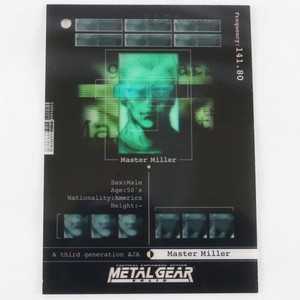 Metal Gear Solid Card | eBay