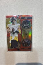 2022 Panini Draft Selections Memorabilia Kenny Pickett #DS-1 Red Prizm (MEM, RC)