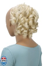 CAISHA Hairpiece Scrunchy Updo Bridal Hairstyles Voluminous Curly Messy Bun L