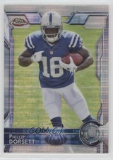 2015 Topps Chrome Rookies Pulsar Refractor Phillip Dorsett #170 5tr