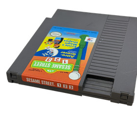 Sesame Street 123 Nintendo NES Video Game Educational Kids Learning