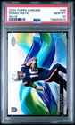 2024 TOPPS CHROME HELIX #H9 DRAKE MAYE ROOKIE RC PSA 10