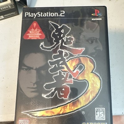 Capcom 鬼武者3 Onimusha 3 Sony PlayStation 2 PS2 NTSC-J Japan CERO 15