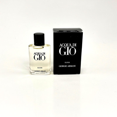 GIORGIO ARMANI ACQUA DI GIO ELIXIR  Men's mini parfume 5 ml 0.16 fl.oz.